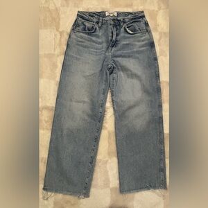 Reformation Val 90s Midrise Straight Leg Denim